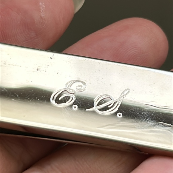 🖤TOWLE®️ E.S. Engraved Customized Money clip - Picture 6 of 8